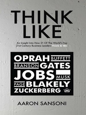 cover image of Think Like